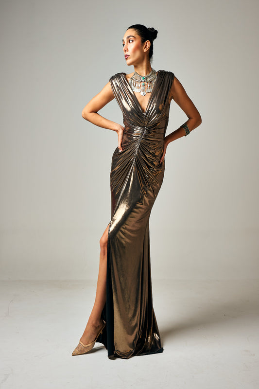 BRONZE DRESS